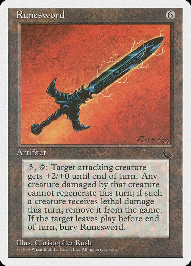 Runesword [Chronicles] Magic: The Gathering