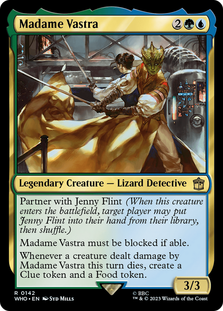 Madame Vastra [Doctor Who] Magic: The Gathering