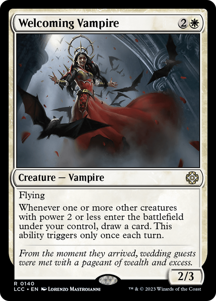Welcoming Vampire [The Lost Caverns of Ixalan Commander] Magic: The Gathering