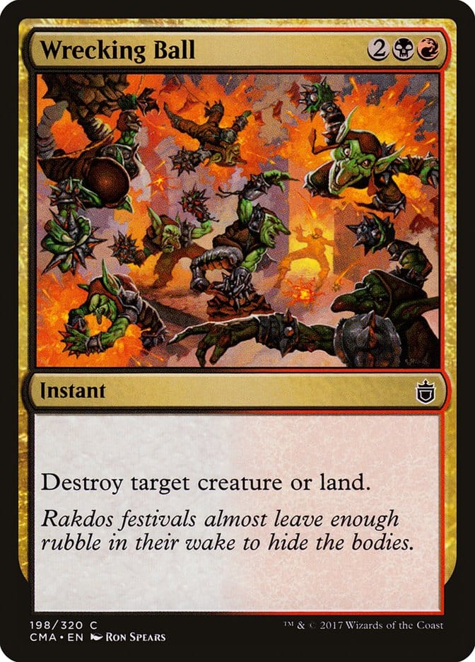 Wrecking Ball [Commander Anthology] Magic: The Gathering