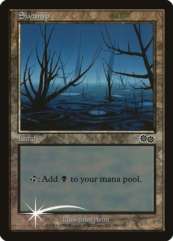 Swamp (9) [Arena League 1999] Magic: The Gathering