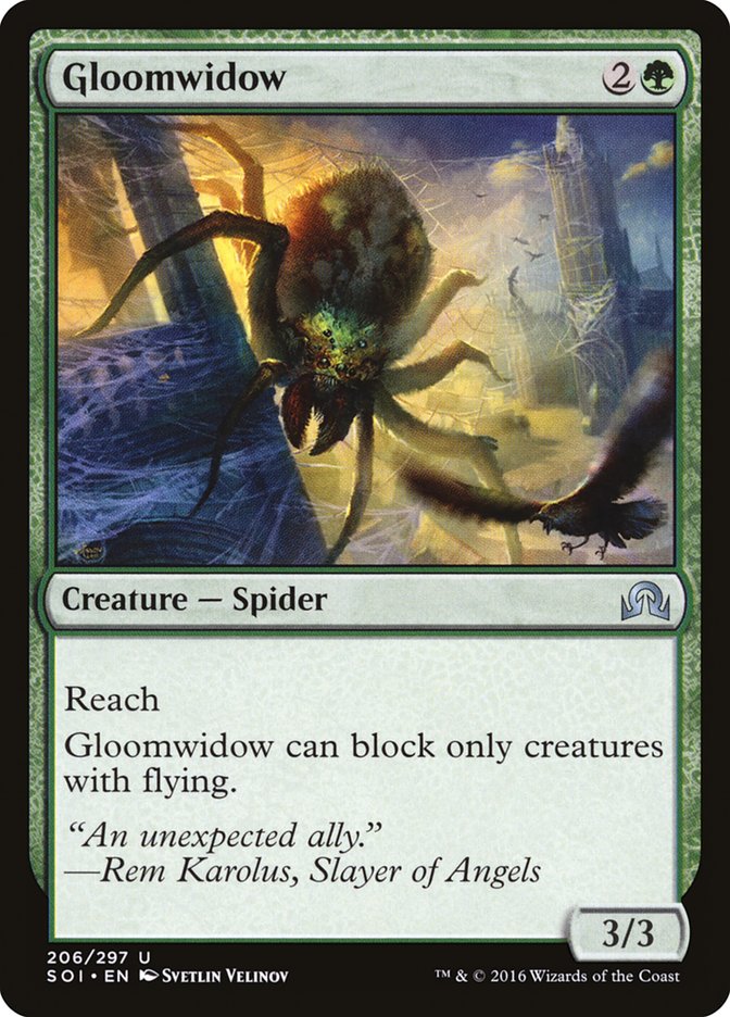 Gloomwidow [Shadows over Innistrad] Magic: The Gathering
