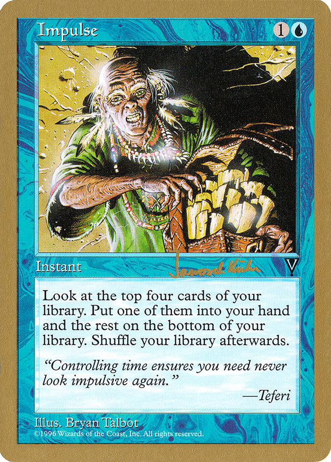 Impulse (Janosch Kuhn) [World Championship Decks 1997] Magic: The Gathering