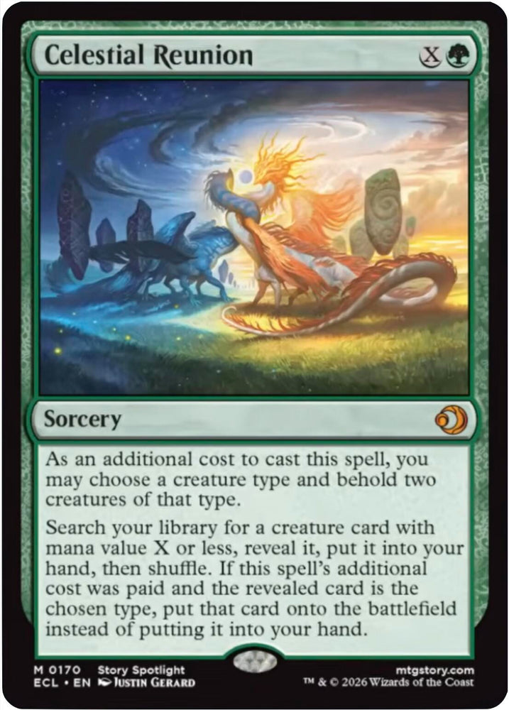Celestial Reunion [Lorwyn Eclipsed] Magic: The Gathering