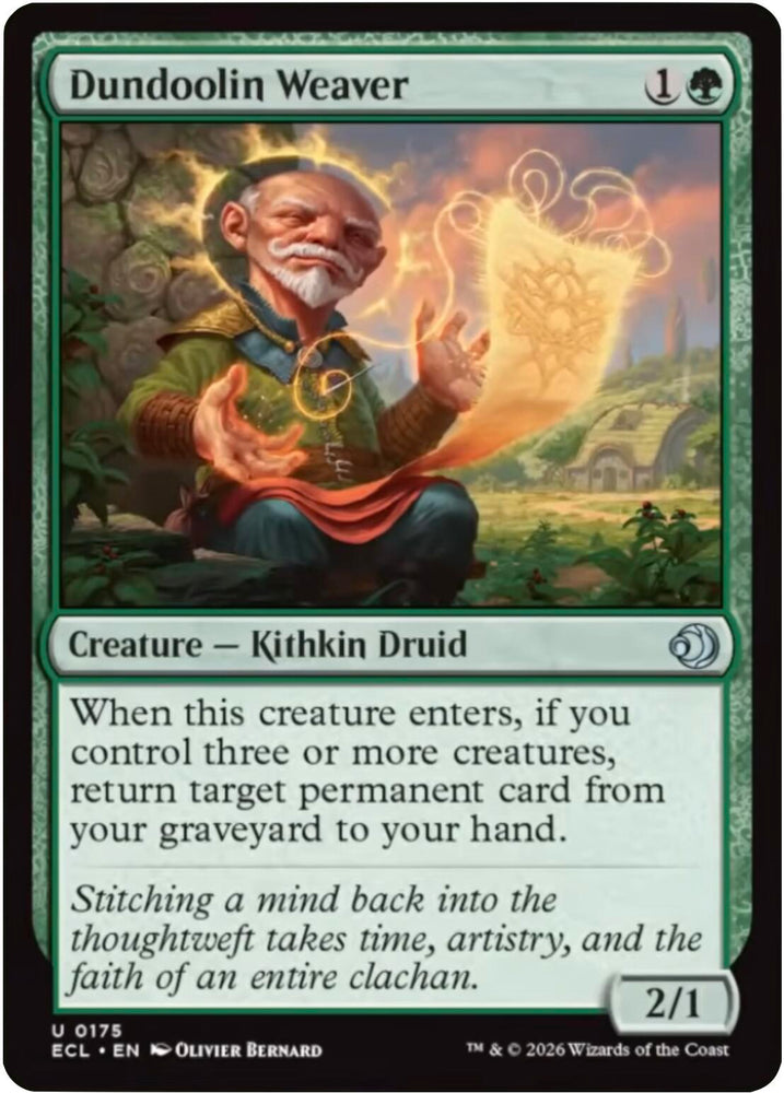 Dundoolin Weaver [Lorwyn Eclipsed] Magic: The Gathering