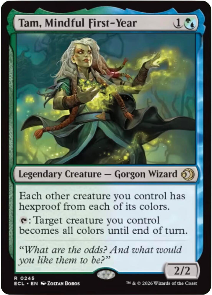 Tam, Mindful First-Year [Lorwyn Eclipsed] Magic: The Gathering