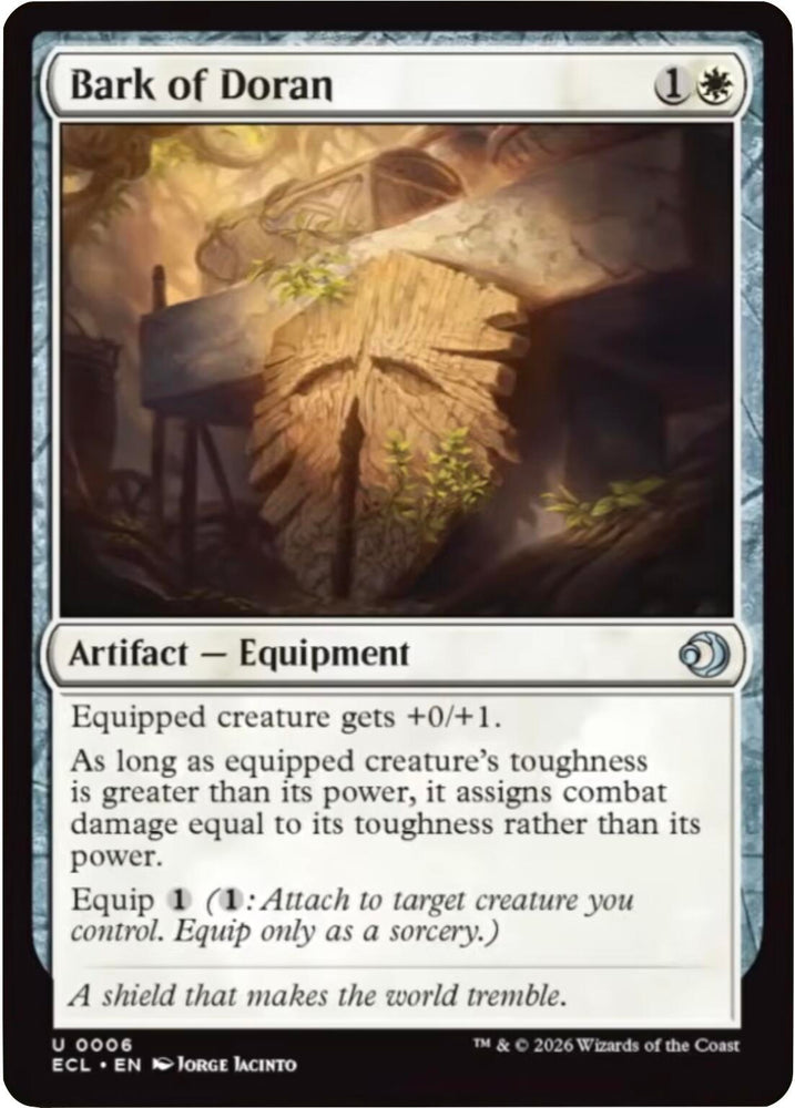 Bark of Doran [Lorwyn Eclipsed] Magic: The Gathering