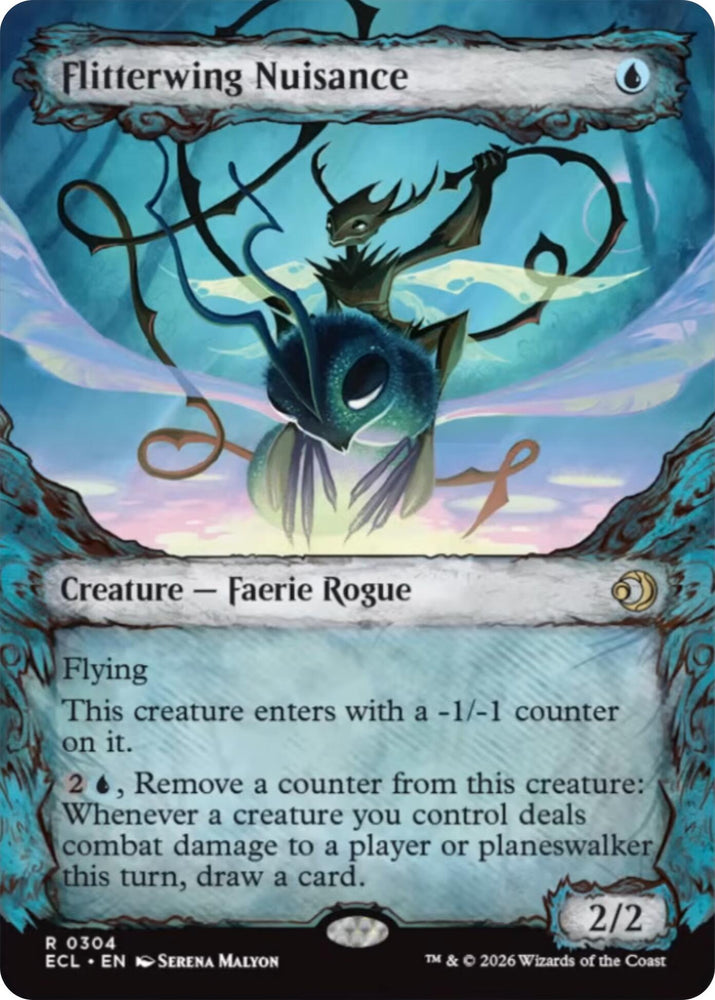 Flitterwing Nuisance (Showcase) [Lorwyn Eclipsed] Magic: The Gathering