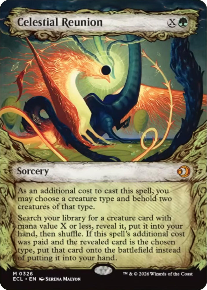 Celestial Reunion (Showcase) [Lorwyn Eclipsed] Magic: The Gathering