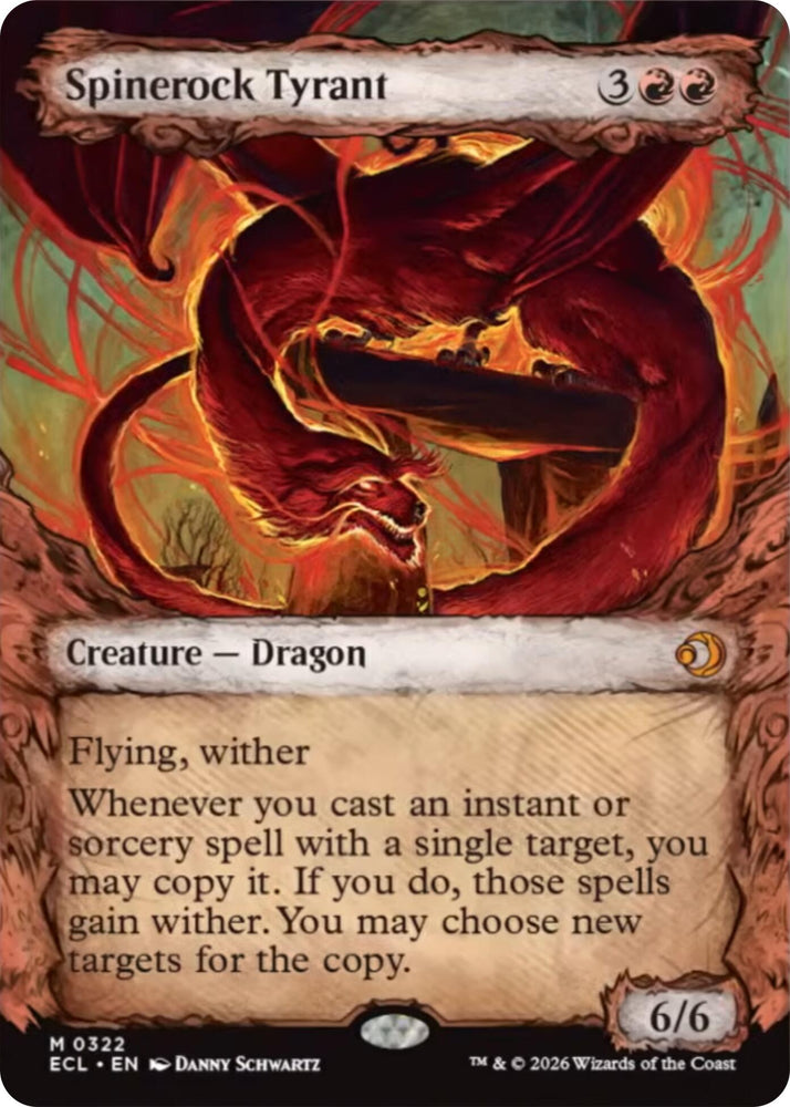 Spinerock Tyrant (Showcase) [Lorwyn Eclipsed] Magic: The Gathering