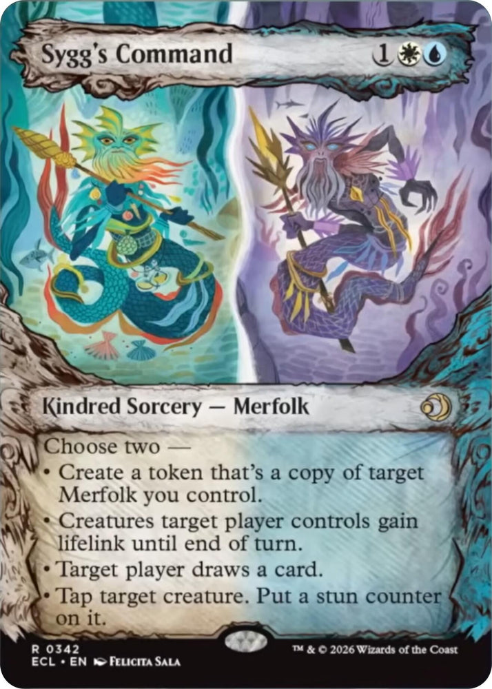 Sygg's Command (Showcase) [Lorwyn Eclipsed] Magic: The Gathering