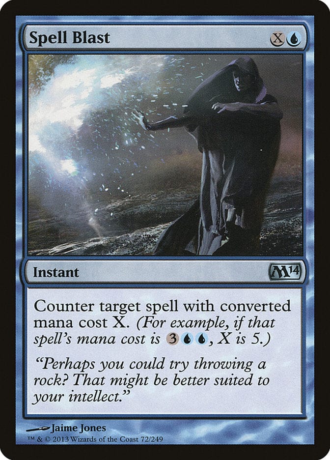 Spell Blast [Magic 2014] Magic: The Gathering