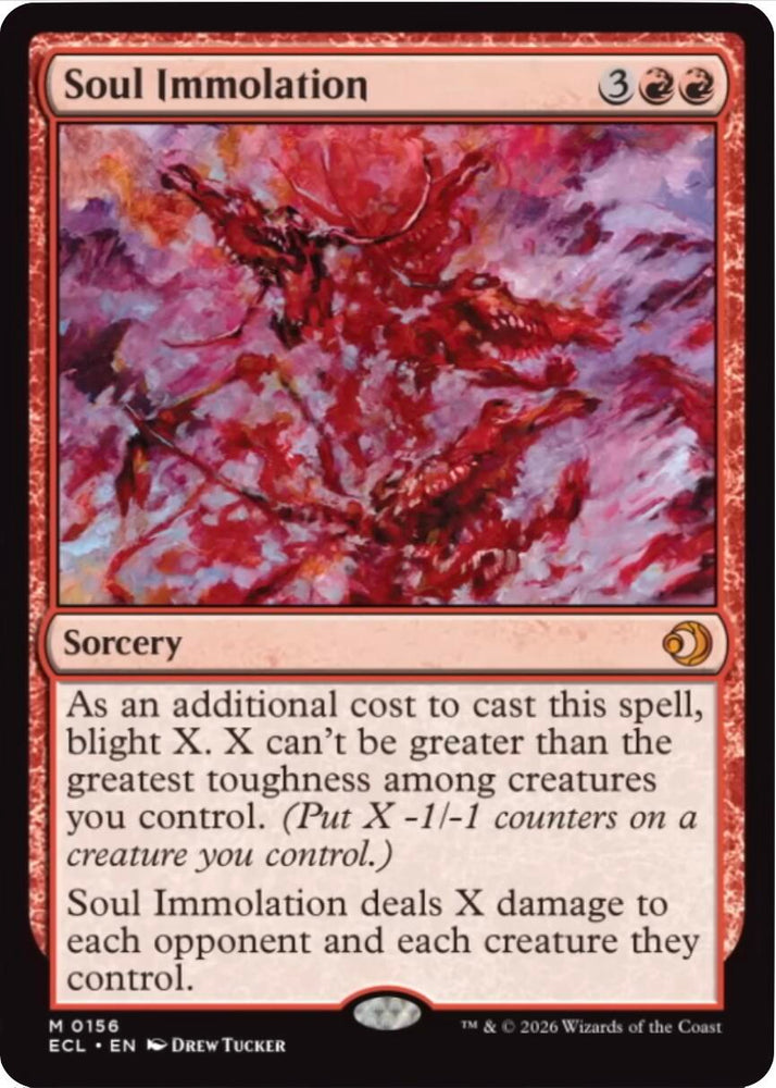 Soul Immolation [Lorwyn Eclipsed] Magic: The Gathering
