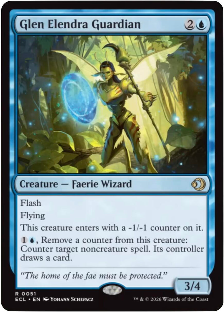 Glen Elendra Guardian [Lorwyn Eclipsed] Magic: The Gathering
