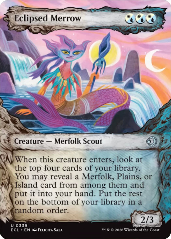Eclipsed Merrow (Showcase) [Lorwyn Eclipsed] Magic: The Gathering