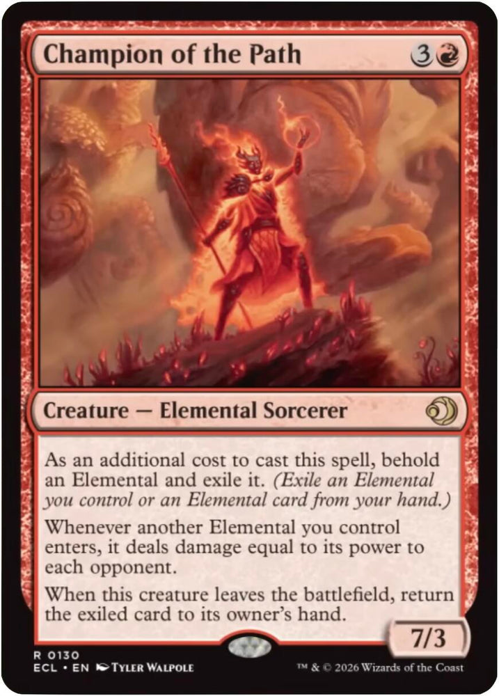 Champion of the Path [Lorwyn Eclipsed] Magic: The Gathering