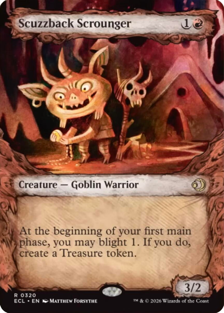 Scuzzback Scrounger (Showcase) [Lorwyn Eclipsed] Magic: The Gathering