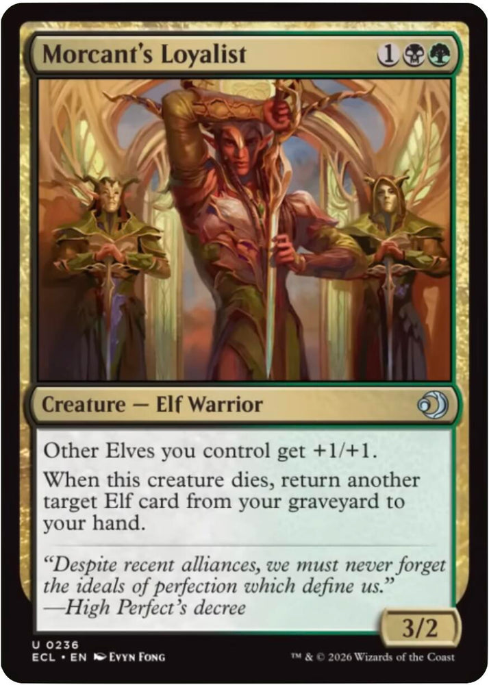 Morcant's Loyalist [Lorwyn Eclipsed] Magic: The Gathering