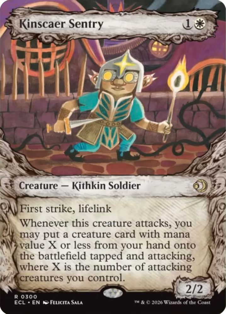 Kinscaer Sentry (Showcase) [Lorwyn Eclipsed] Magic: The Gathering