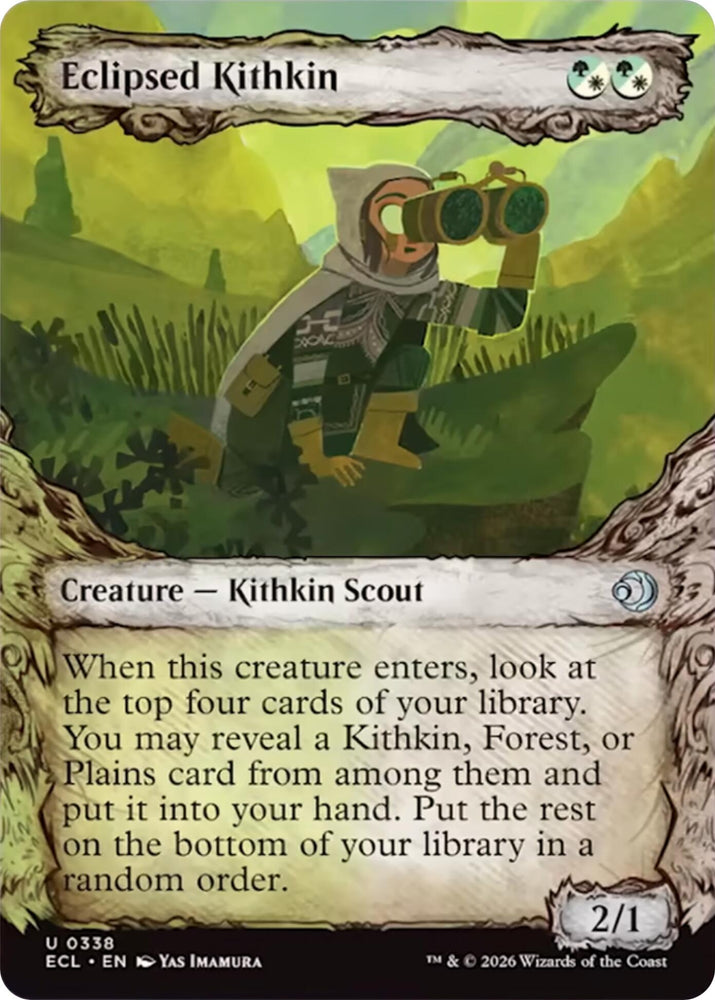 Eclipsed Kithkin (Showcase) [Lorwyn Eclipsed] Magic: The Gathering