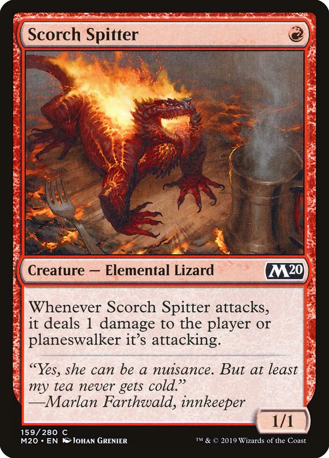 Scorch Spitter [Core Set 2020] Magic: The Gathering