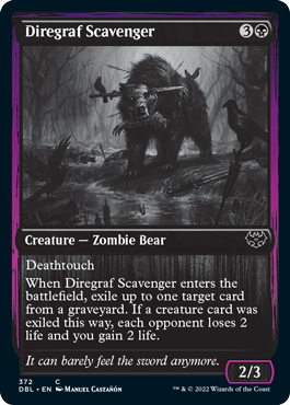 Diregraf Scavenger [Innistrad: Double Feature] Magic: The Gathering