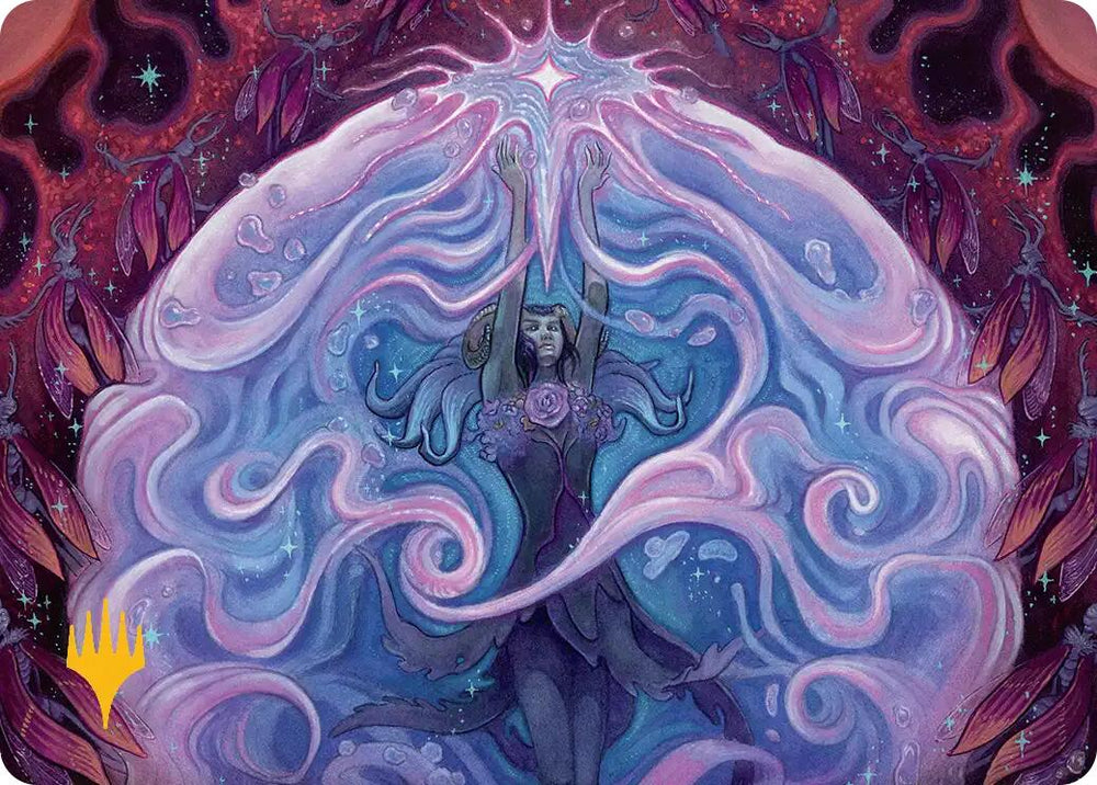 Glen Elendra's Answer Art Card (Gold-Stamped Planeswalker Symbol) [Lorwyn Eclipsed Art Series] Magic: The Gathering