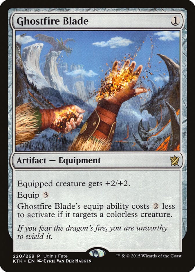 Ghostfire Blade [Ugin's Fate] Magic: The Gathering