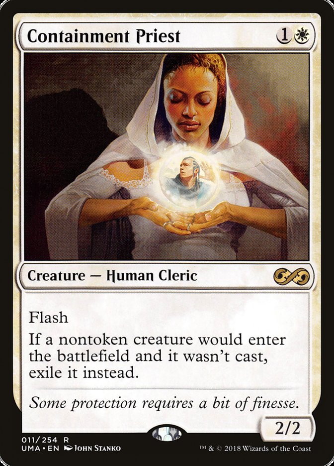 Containment Priest [Ultimate Masters] Magic: The Gathering