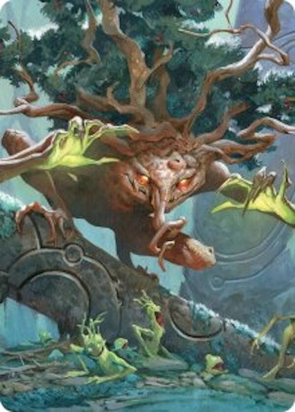 Ferrafor, Young Yew Art Card [Lorwyn Eclipsed Art Series] Magic: The Gathering