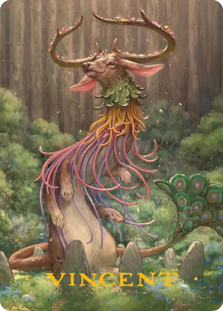 Jubilation Art Card (Gold-Stamped Signature) [Lorwyn Eclipsed Art Series] Magic: The Gathering