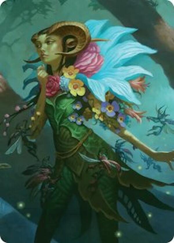 Maralen, Fae Ascendant Art Card [Lorwyn Eclipsed Art Series] Magic: The Gathering