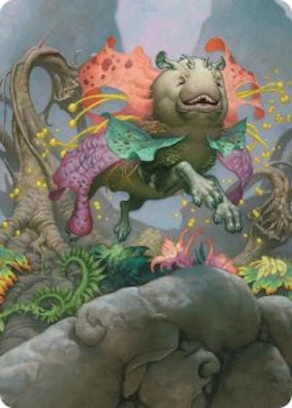 Vibrance Art Card [Lorwyn Eclipsed Art Series] Magic: The Gathering