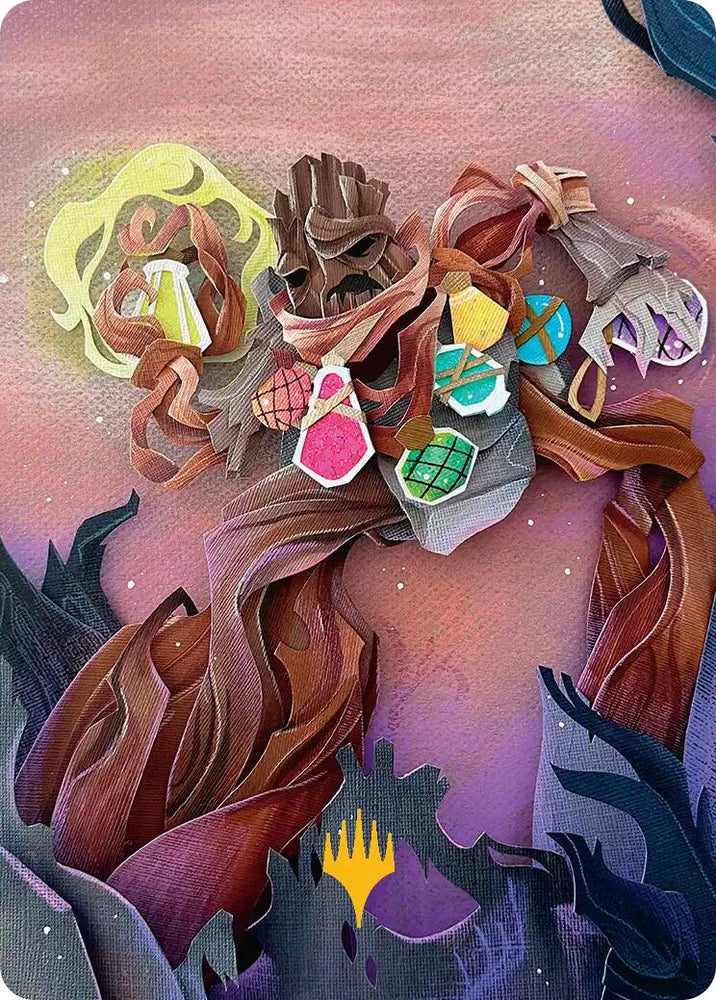 Painter's Servant Art Card (Gold-Stamped Planeswalker Symbol) [Lorwyn Eclipsed Art Series] Magic: The Gathering