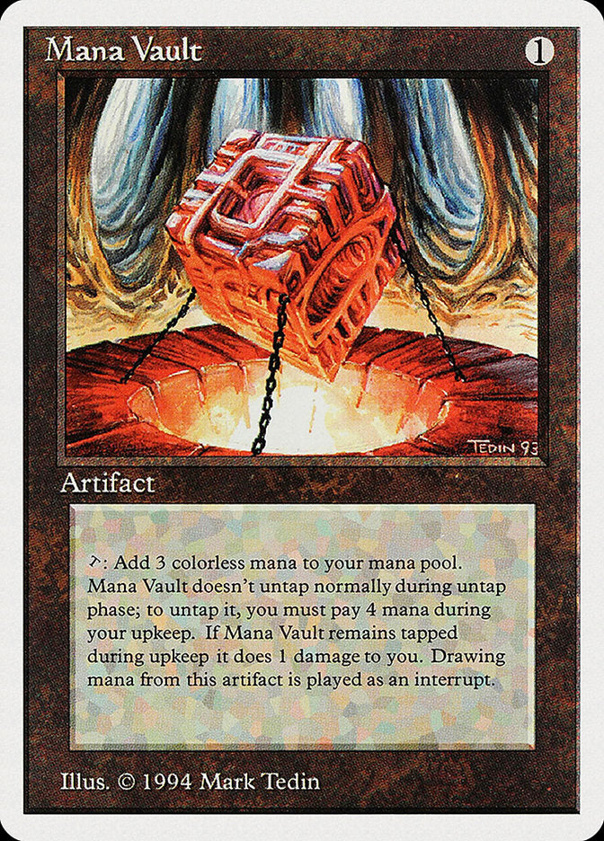 Mana Vault [Summer Magic / Edgar] Magic: The Gathering