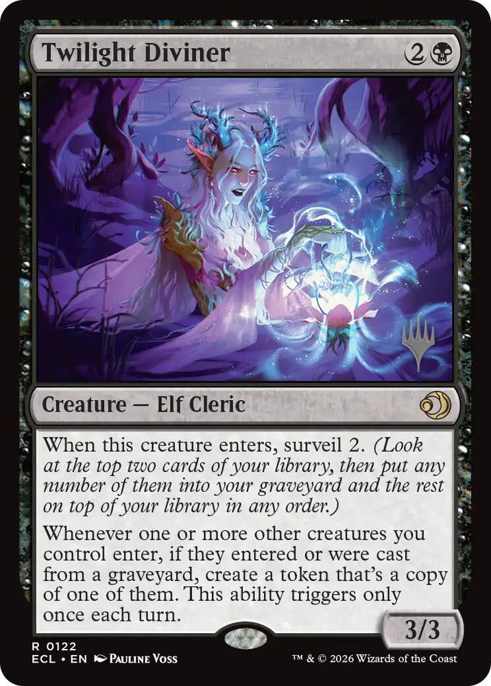 Twilight Diviner [Lorwyn Eclipsed Promos] Magic: The Gathering