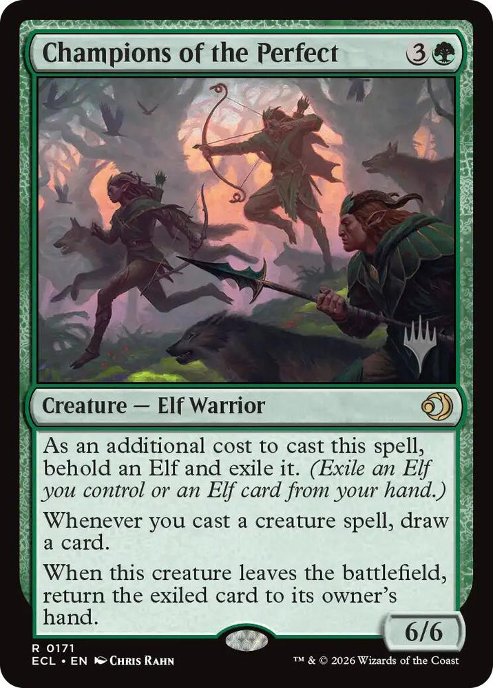 Champions of the Perfect [Lorwyn Eclipsed Promos] Magic: The Gathering