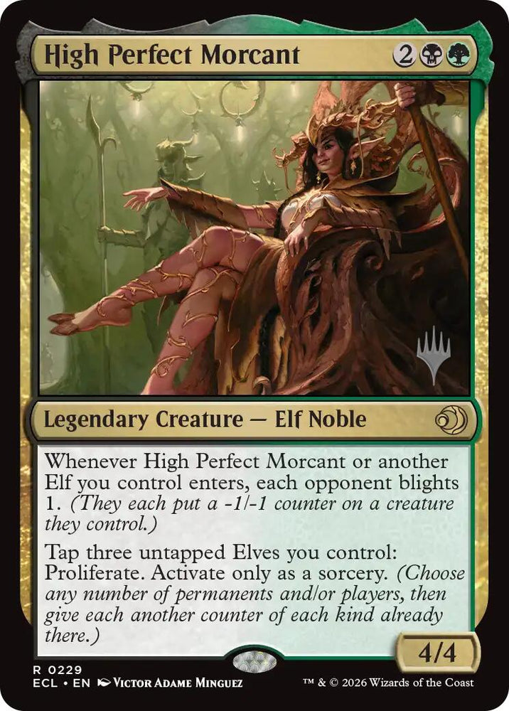 High Perfect Morcant [Lorwyn Eclipsed Promos] Magic: The Gathering