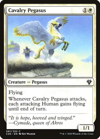 Cavalry Pegasus [Commander 2020] Magic: The Gathering