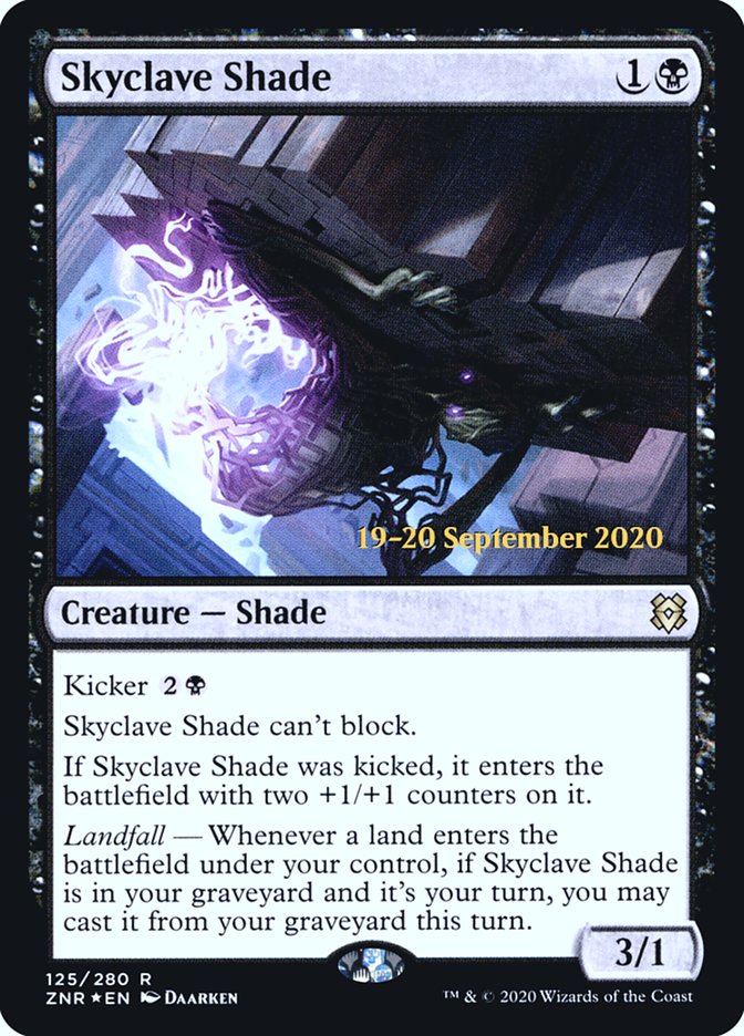 Skyclave Shade [Zendikar Rising Prerelease Promos] Magic: The Gathering