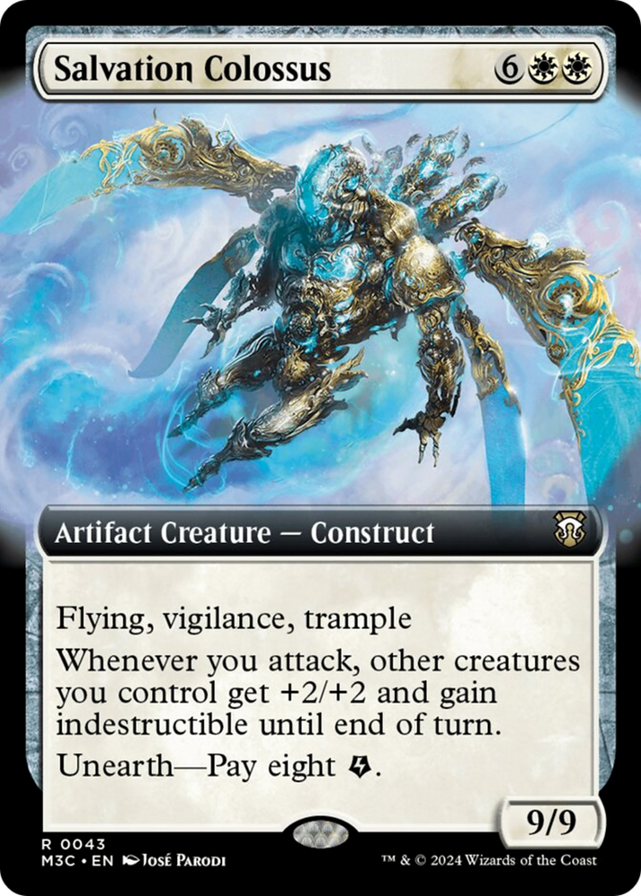 Salvation Colossus (Extended Art) [Modern Horizons 3 Commander] Magic: The Gathering