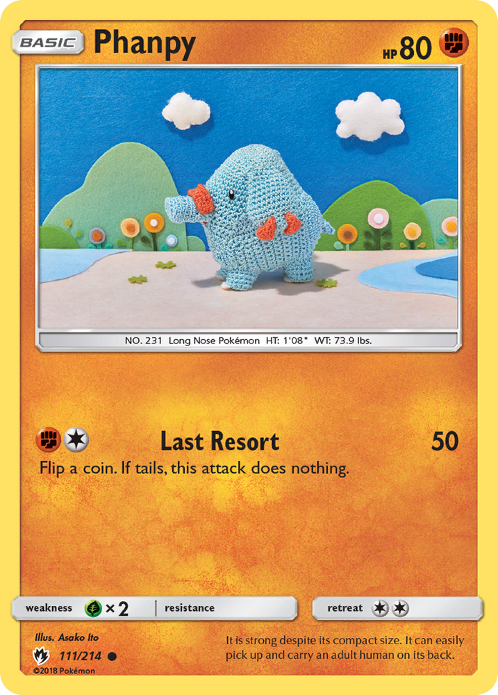 Phanpy (111/214) [Sun & Moon: Lost Thunder] Pokémon