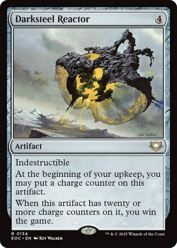 Darksteel Reactor [Edge of Eternities Commander] Magic: The Gathering