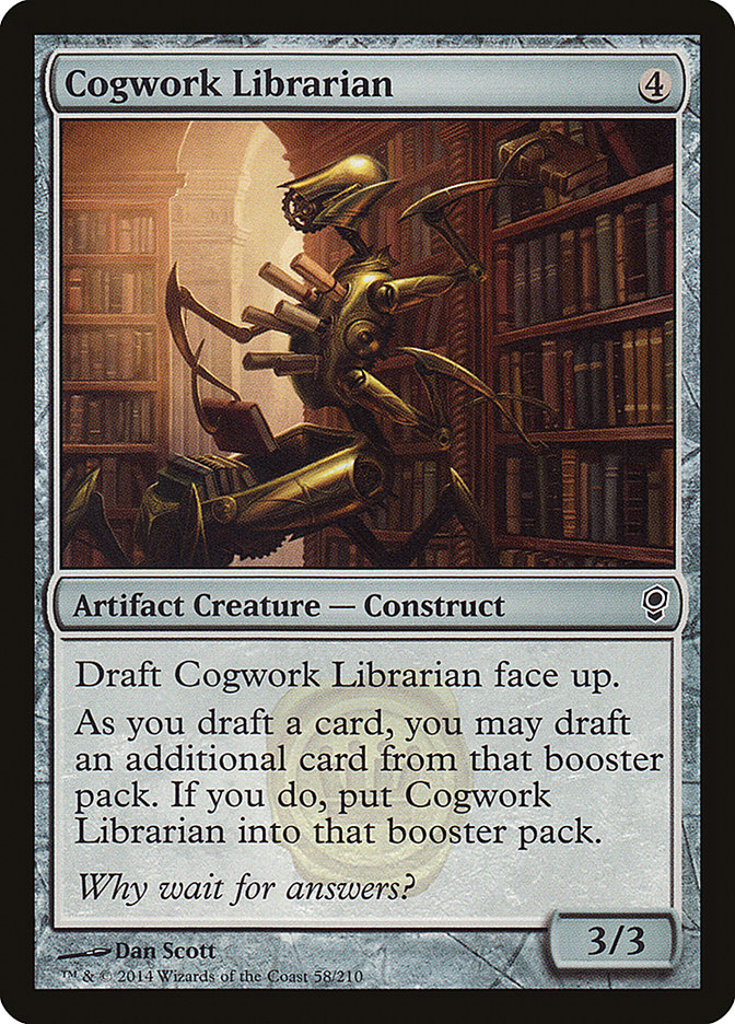Cogwork Librarian [Conspiracy] Magic: The Gathering