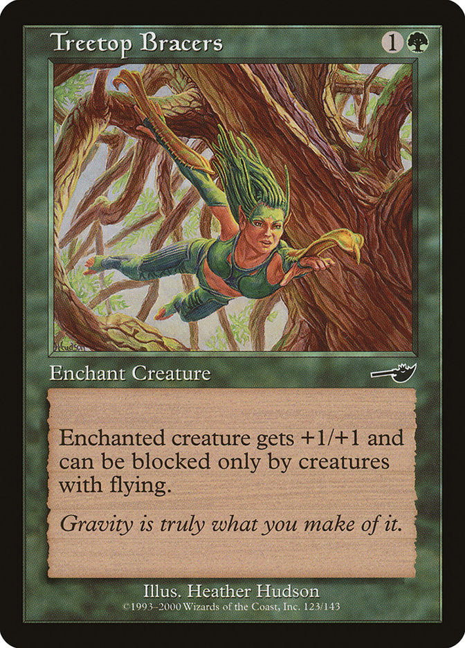 Treetop Bracers [Nemesis] Magic: The Gathering