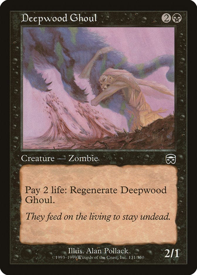 Deepwood Ghoul [Mercadian Masques] Magic: The Gathering
