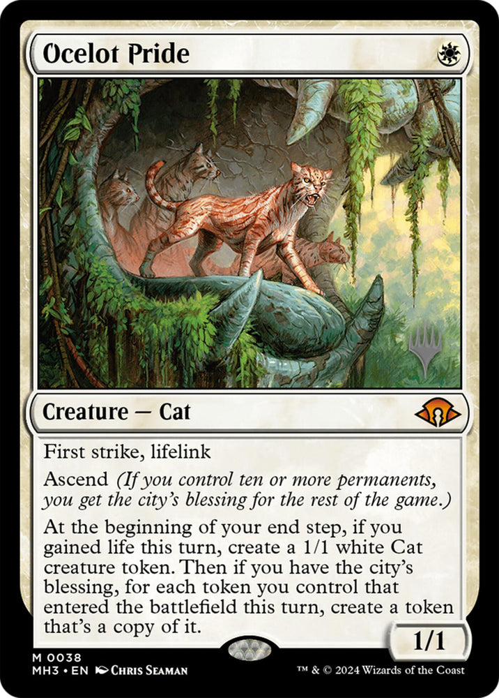 Ocelot Pride [Lorwyn Eclipsed Promos] Magic: The Gathering