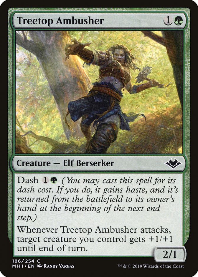 Treetop Ambusher [Modern Horizons] Magic: The Gathering