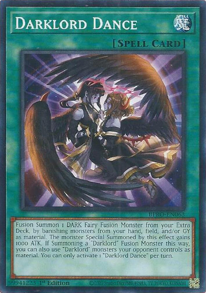 Darklord Dance [BPRO-EN063] Common - Yugioh Cards For Your TCG Needs!