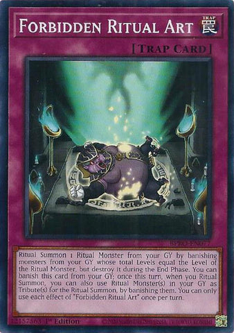 Forbidden Ritual Art [BPRO-EN077] Common - Yugioh Cards For Your TCG Needs!